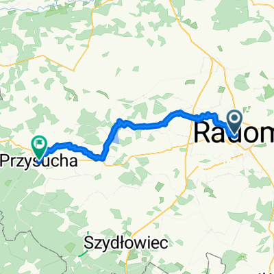 CoZaJazda 2025 - Przysucha via Krawczyk asfalt