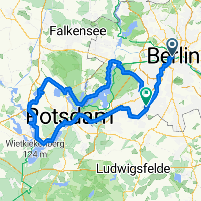 D Berlin-ADFC-Tour "Um die Insel Potsdam"