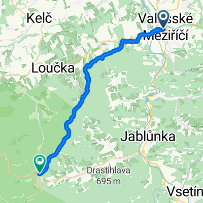 Poláškova, Valašské Meziříčí do Rajnochovice, Rajnochovice