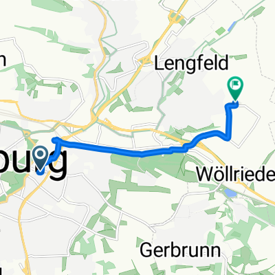 Annastraße, Würzburg nach Friedrich-Bergius-Ring, Würzburg