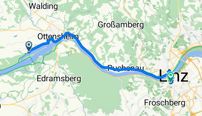 Da Donauradweg a Steingasse
