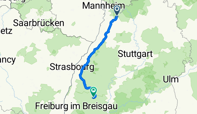 Von Bammental bis Triberg Schwarzwald