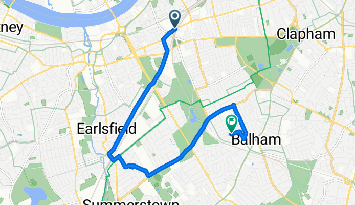 Saint John's Hill to Gosberton Road