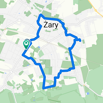 Route in Żary