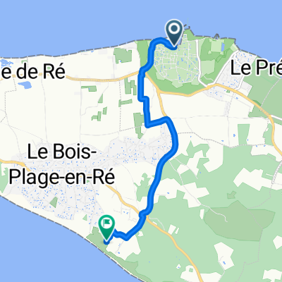 Saint-Martin-de-Ré nach Le Bois-Plage-en-Ré