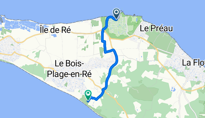 Saint-Martin-de-Ré nach Le Bois-Plage-en-Ré