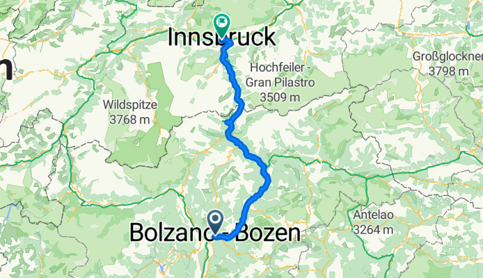 Bolzano to Innsbruck