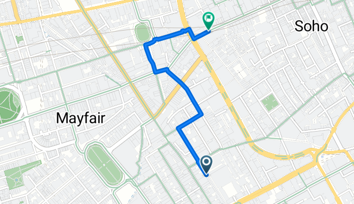 Short ride in London