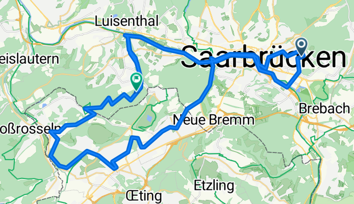 58 km Runde Sb., Lothringer Bergbau