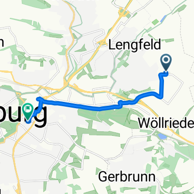 Friedrich-Bergius-Ring, Würzburg nach Annastraße, Würzburg