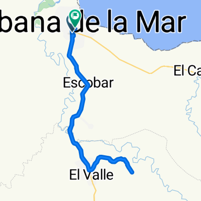 Carretera Hato Mayor - Sabana de la Mar, Sabana de la Mar a Calle Padre Billini, Sabana de la Mar