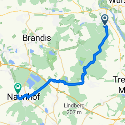 Altenhainer Straße, Bennewitz nach Erdmannshainerstraße, Naunhof