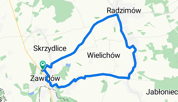 Adama Mickiewicza, Zawidów do Adama Mickiewicza, Zawidów