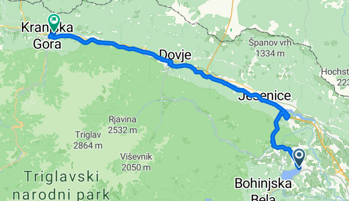 Cesta svobode nach Bezje