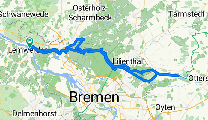 Lesum, Wümme, Wümmewiesen und Fischerhude