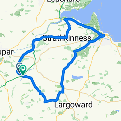 Route to Cupar