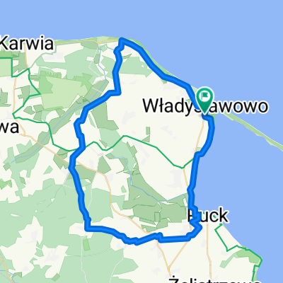 Władysławowo do Władysławowo