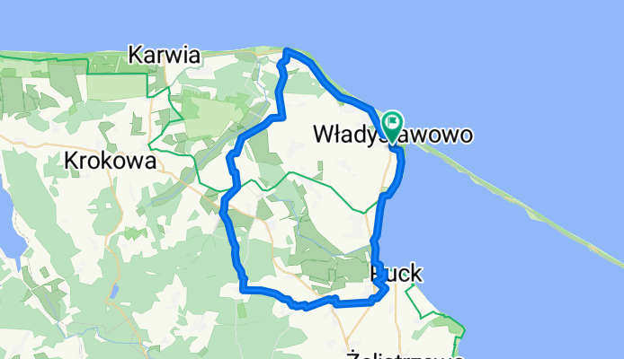 Władysławowo do Władysławowo