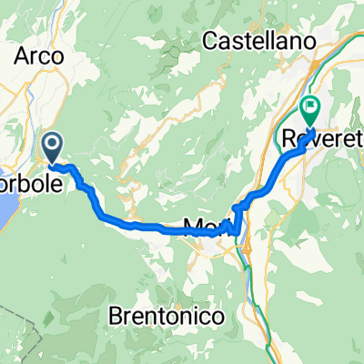 11 July Nago-Torbole to Piazzale Paolo Orsi, Rovereto