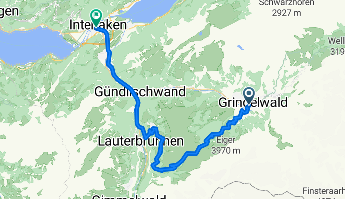 Grindelwald kleine Scheidegg Interlaken