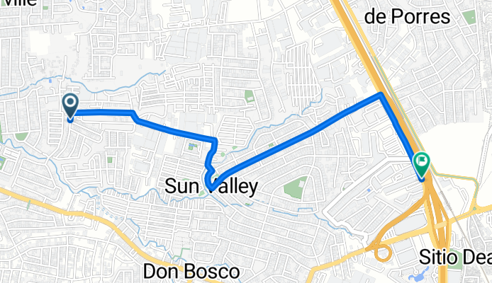 Route in Parañaque City