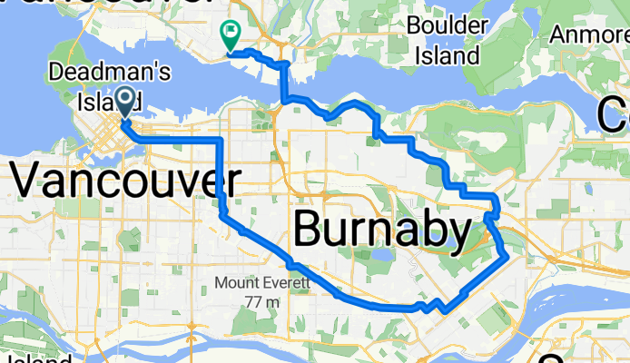 From Vancouver to North Vancouver