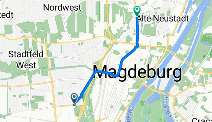 Johann-Gottlieb-Schoch-Straße nach Lüneburger Straße 22A