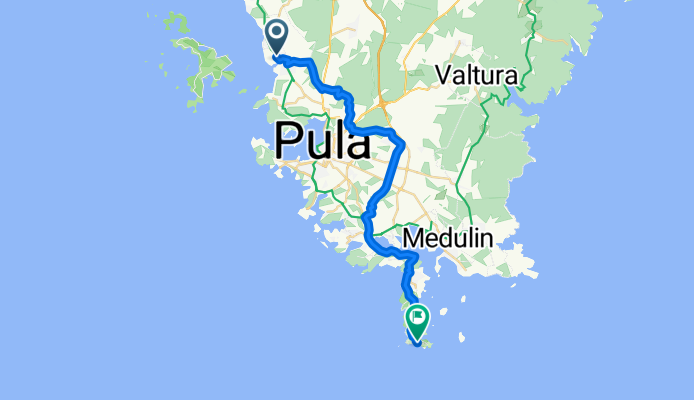 From Fazana to Medulin