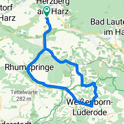 Bahnradwege Pöhlde-Herzberg