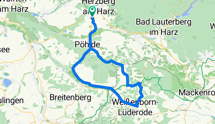 Bahnradwege Pöhlde-Herzberg