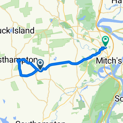 Westhampton Rd, Northampton to Strong Ave, Northampton