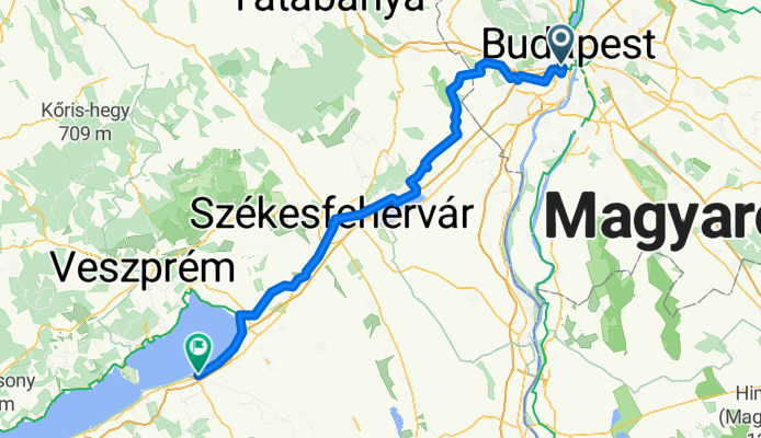 Vasút utca - Kálmán Imre sétány