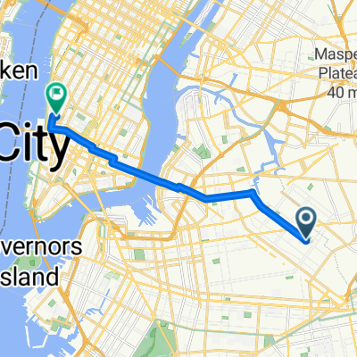 Putnam Avenue to Hudson Street