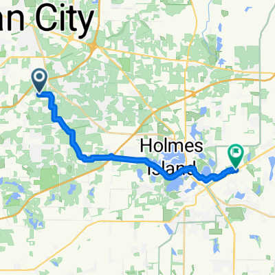 W County Road 400 N, Michigan City to E Lincolnway, La Porte