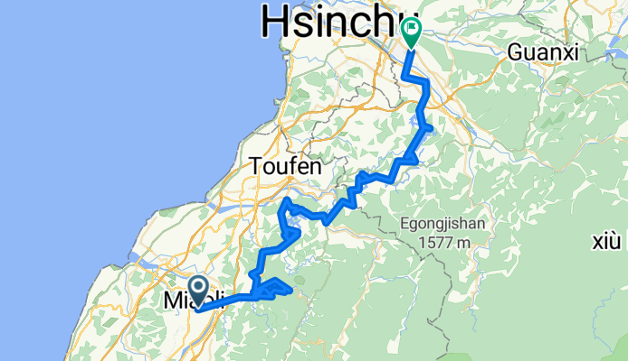 2025-05-30 09:10:57竹苗四庫一湖單車行(明德/永和山/寶一/寶二/峨眉湖)