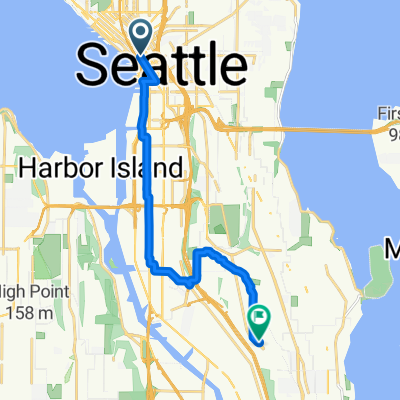 CBD, Seattle to Beacon Ave S, Seattle