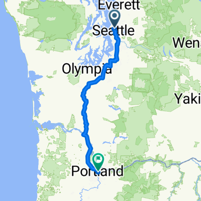 2025 Seattle to Portland (STP) Route - July 12-13, 2025