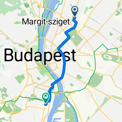 Jász utca, Budapest to Alíz utca, Budapest