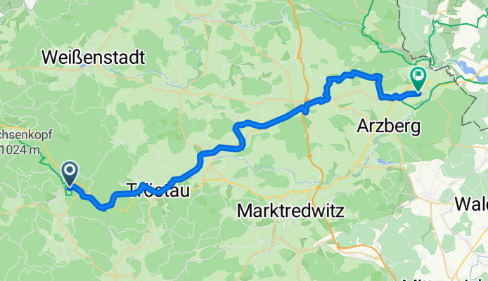 Von Fichtelberg bis Schirnding