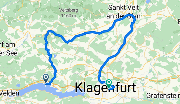 Von Pörtschach am Wörther See bis Klagenfurt am Wörthersee