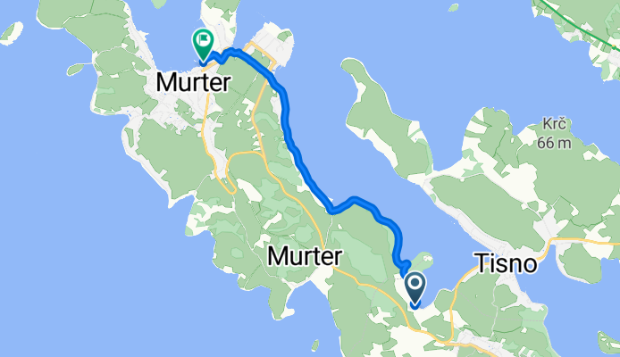 Uvala lovišća, Jezera - Pašićina ulica, Murter