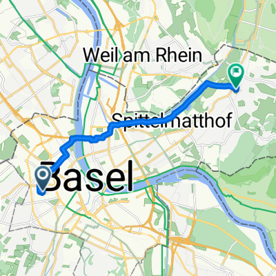 Föhrenstrasse, Basel to Wettsteinstrasse, Riehen