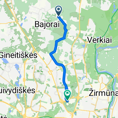 Žemuogių g. 94D to Ozo str