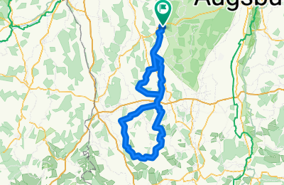 Route in der Bikemap App öffnen