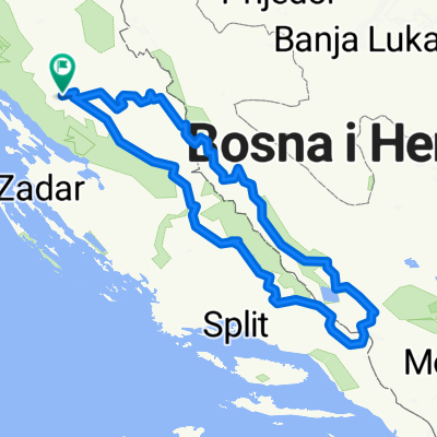 Gospič-Imotski-Bosna-Gospič