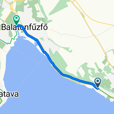 Kikötő utca, Balatonkenese - Balatonfűzfő