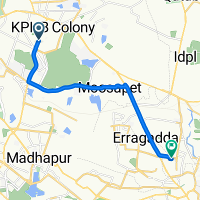 JNTU - Hitech City Road to Lane Number