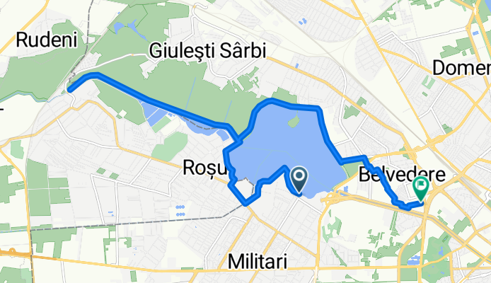 Aleea Lacul Morii, Bucharest to Șoseaua Orhideelor, Bucharest