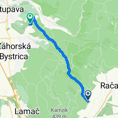 Pekná cesta, Bratislava III to Stupava, Stupava