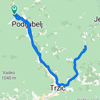 Podljubelj, Tržič to Podljubelj, Tržič